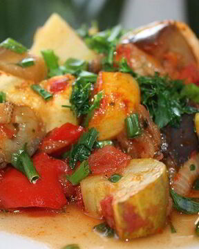 Бриам — греческое овощное рагу