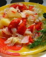 Диетическое овощное рагу в мультиварке