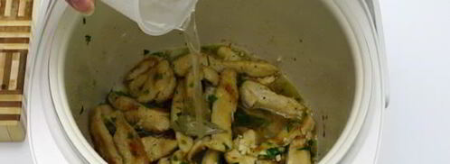 фрикасе из куриных грудок. Шаг 10