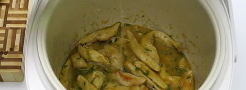 фрикасе из куриных грудок. Шаг 11