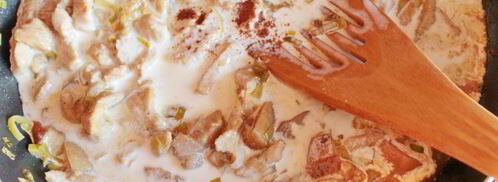 фрикасе с грибами. Шаг 6