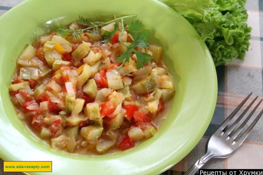 Рецепт кабачкового рагу