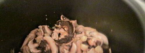 мясное рагу с грибами и орехами. Шаг 4