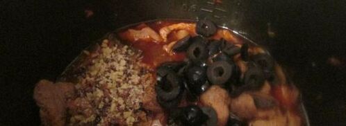 мясное рагу с грибами и орехами. Шаг 7