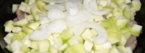 мясное рагу с кабачками. Шаг 3