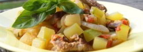 мясное рагу с кабачками. Шаг 5