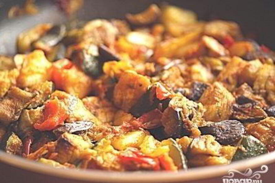 Рецепт мясного рагу в мультиварке