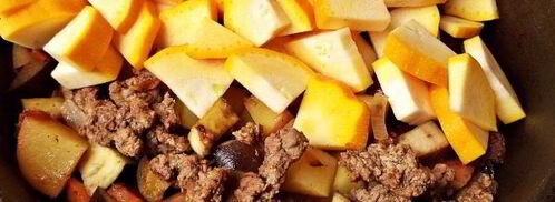 овощное рагу с фаршем и кабачками. Шаг 9