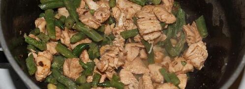 овощное рагу с куриным филе и булгуром. Шаг 6