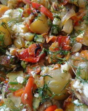 Овощное рагу в духовке