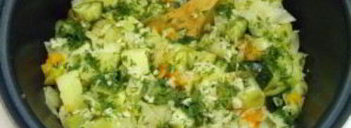 овощное рагу в мультиварке. Шаг 10