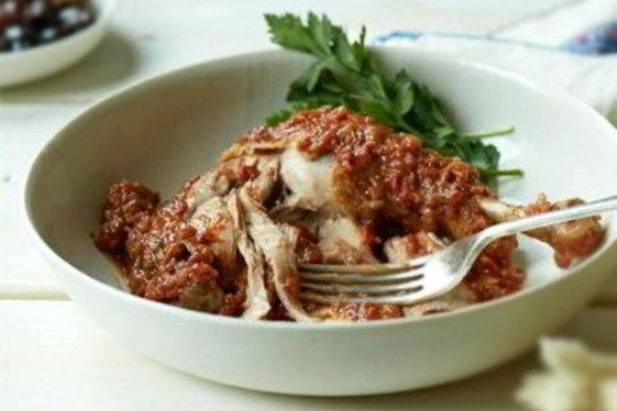 Рецепт пряного куриного рагу капама