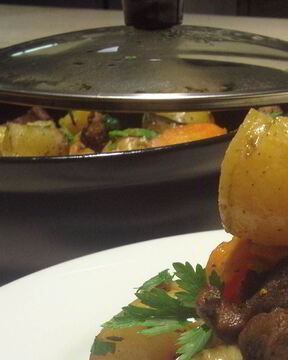 Рагу из баранины с чабрецом