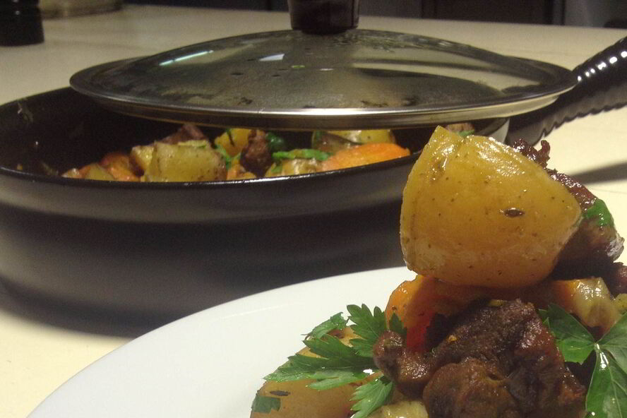 Рецепт рагу из баранины с чабрецом