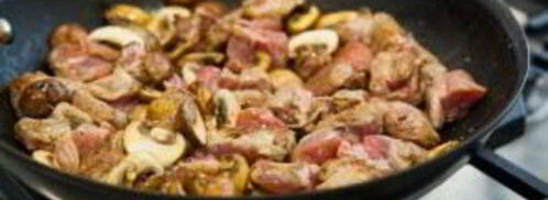 рагу из индейки с грибами. Шаг 3