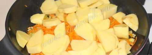 рагу из кабачков и картофеля. Шаг 7