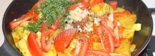 рагу из кабачков и картофеля. Шаг 10