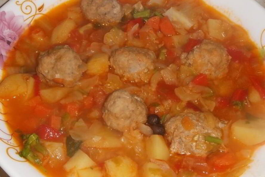 Рецепт рагу из молодой капусты