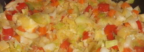 рагу из молодой капусты. Шаг 7