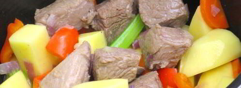 рагу из телятины с овощами в мультиварке. Шаг 6