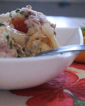 Рагу рыбное из духовки