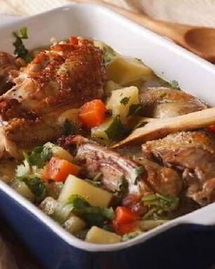 Рагу с курицей