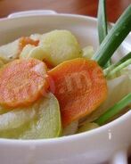 Рагу с яблоками и овощами