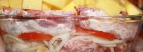 рагу со свиными ребрами. Шаг 6