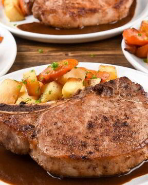 Рагу свиное на кости