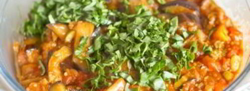 сицилийская капоната. Шаг 9