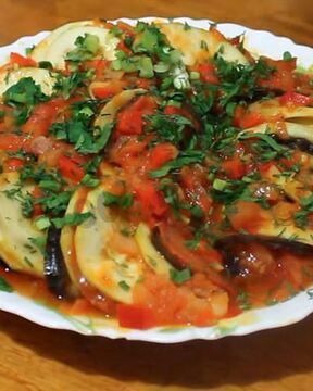 Рататуй классический в мультиварке