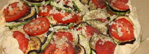 рататуй на хрустящей галете. Шаг 9