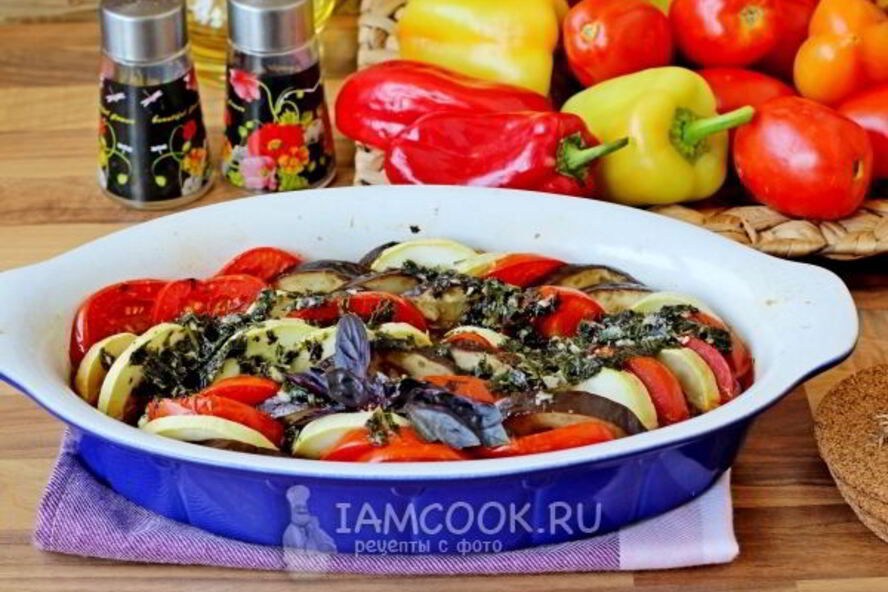 Рецепт рататуя по-деревенски