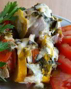 Рататуй с мясом в мультиварке