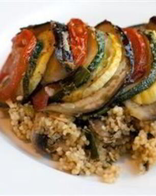 Рататуй с шампиньонами