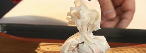 рататуй в хрустящем мешочке. Шаг 4