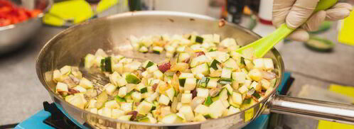 яркий рататуй с семгой. Шаг 5