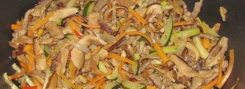 рисовая лапша по-японски. Шаг 10