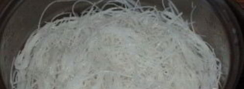 рисовая лапша с овощами и морепродуктами. Шаг 4