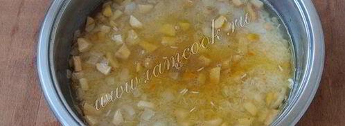 рисовый гарнир с айвой. Шаг 6