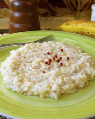 Ризотто с бананом