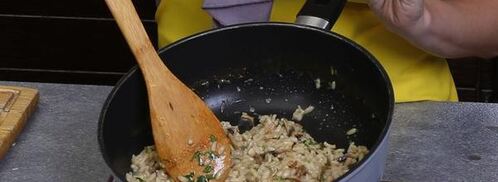 ризотто с грибами. Шаг 5