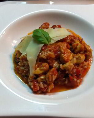 Ризотто с кроликом