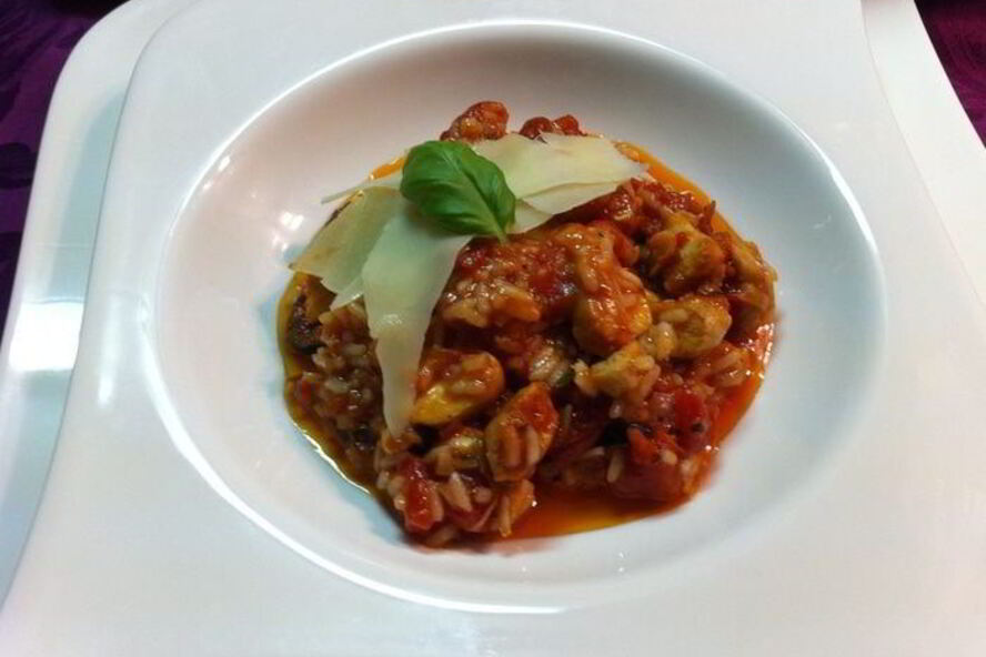 Рецепт ризотто с кроликом