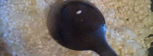 ризотто с куриными сердечками. Шаг 3