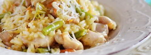 ризотто с курицей и овощами. Шаг 18