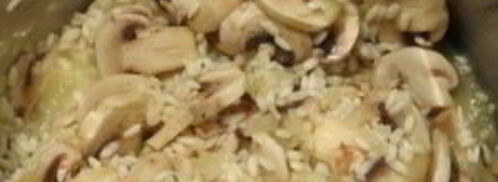 ризотто с лососем. Шаг 3