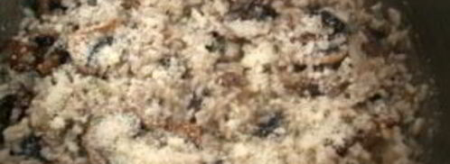 ризотто с шампиньонами и сливками. Шаг 8