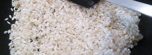 ризотто с соусом из черемши. Шаг 3