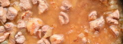 ризотто со свининой. Шаг 10